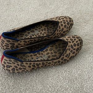Rothy’s flats- size 9 leopard print